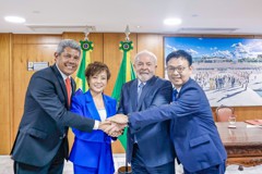 比亞迪在巴西設廠 巴西總統魯拉會見比亞迪副總裁李柯