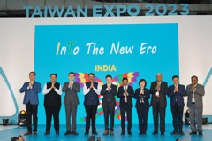 「2023印度臺灣形象展」孟買閃亮登場 90家臺灣企業展出