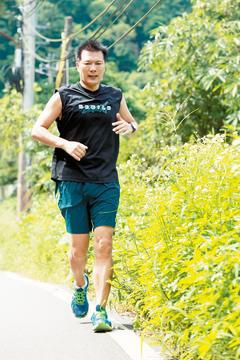 <br>作家蔡詩萍長期運動、重視保養，身材一直維持得很好。</br>
記者楊光昇／攝影