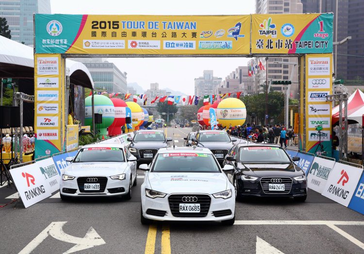 贊助賽車跟高爾夫運動不遺餘力的台灣奧迪，提供旗下豪華休旅、房車及轎旅車擔綱「20...