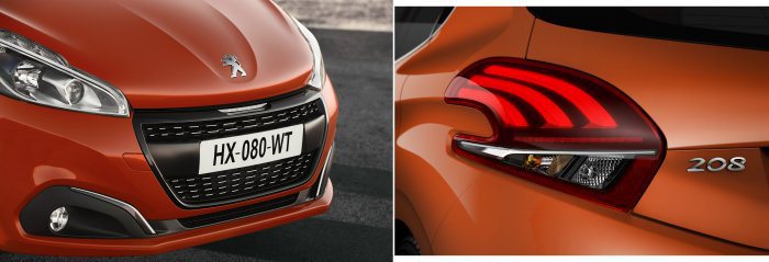 質感出色的水箱護罩，以及3D獅爪式尾燈，皆是本次改款的改款亮點。 Peugeot...