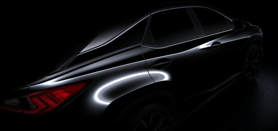 Lexus在紐約車展前夕預告新一代RX將問世。 LEXUS提供