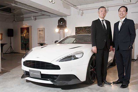 <u>Aston Martin</u> Vanquish 集百年大成登台