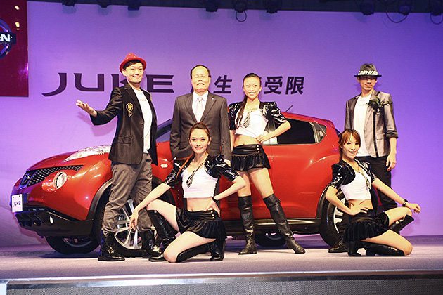 Nissan Juke的前衛外型，將可吸引不少年輕消費者。 蔡志宇
