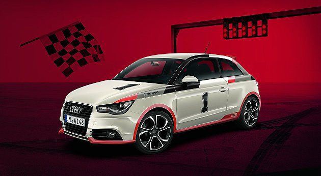 限定4輛的A1 Competition Legends傳奇競速版特仕車款，車身外觀搭配Audi Sport原廠專屬車身貼紙，散發出強烈的運動風格。 Audi