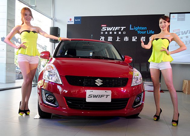 2014 Suzuki swift目標銷售1400台。 蔡志宇