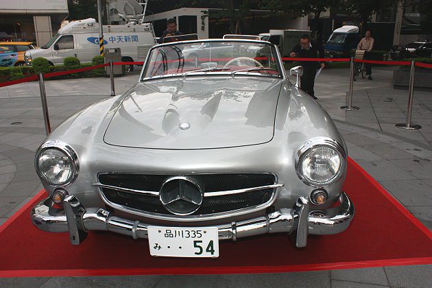 1962年Mercedes-Benz 190SL。 記者林和謙／攝影