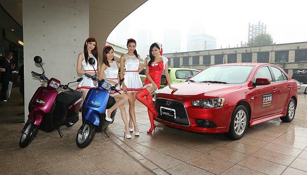 中華汽車e-moving與Mitsubishi Lancer Sportback...