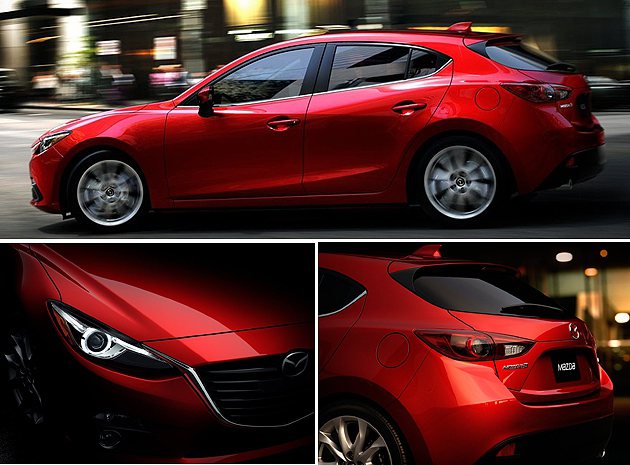 車幅更短、更矮也加寬。 Mazda