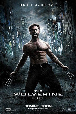 金鋼狼第二集The Wolverine電影預告海報。 20世紀福斯電影