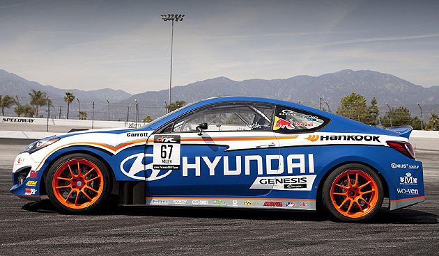 Genesis Coupe在北美可說是各大賽事的廠車選擇。 Hyundai