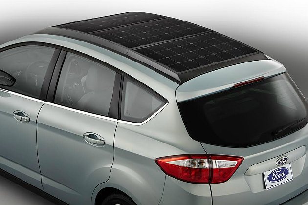 C-MAX Solar Energi Concept利用的是太陽能，運用一個特殊...