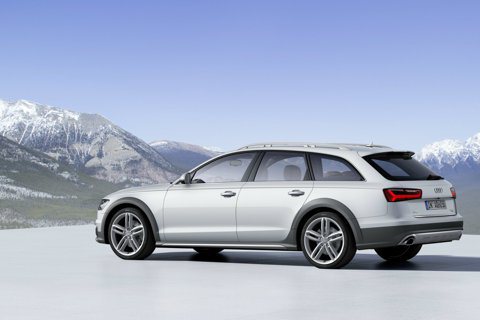 全新Audi A6 Allroad首次偽裝亮相 歐陸山區測試中
