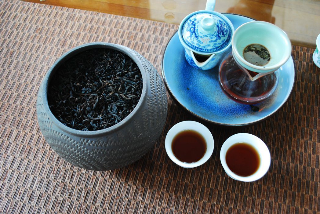 老茶令人懷念，不僅它的故事性，更有人情味。 記者趙惠群／攝影