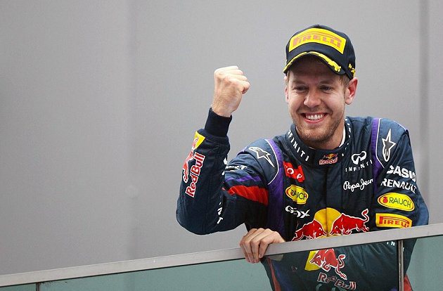 Sebasitan Vettel成為F1史上最年輕的四連霸車手。 F1提供