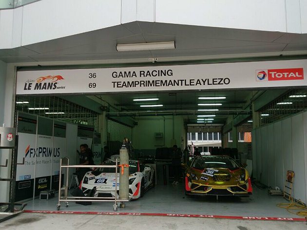Gama Racing 36號車參與Asian Le Mans經典耐久賽事。 L...