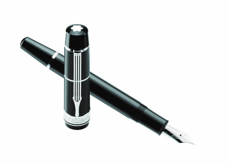 萬寶龍捐贈筆系列奧德羅托斯卡尼尼鋼筆，24,200元。圖／萬寶龍提供