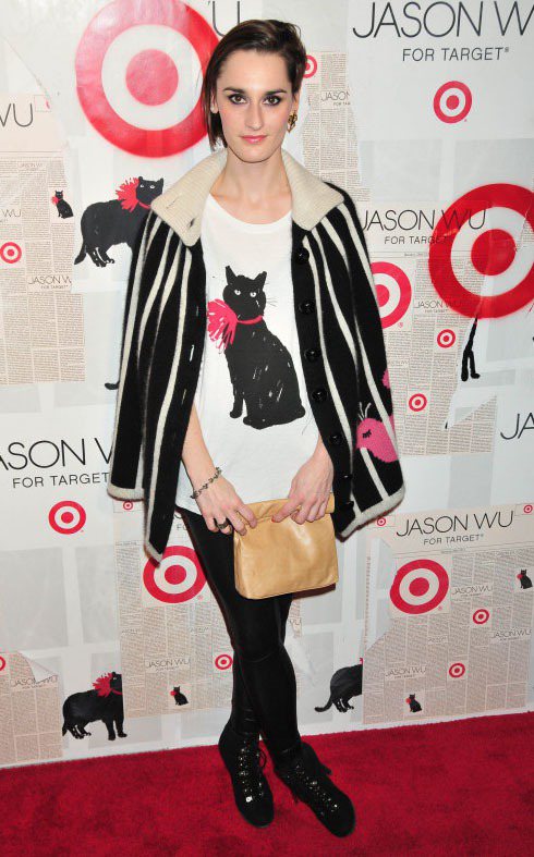 法國歌手Yelle穿上Jason Wu For Target新裝。圖／達志影像