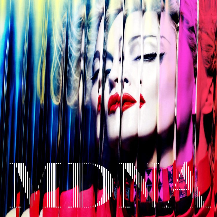 Madonna 瑪丹娜重返樂壇，將於3/26發行第12張專輯《MDNA》。圖／she.com.tw