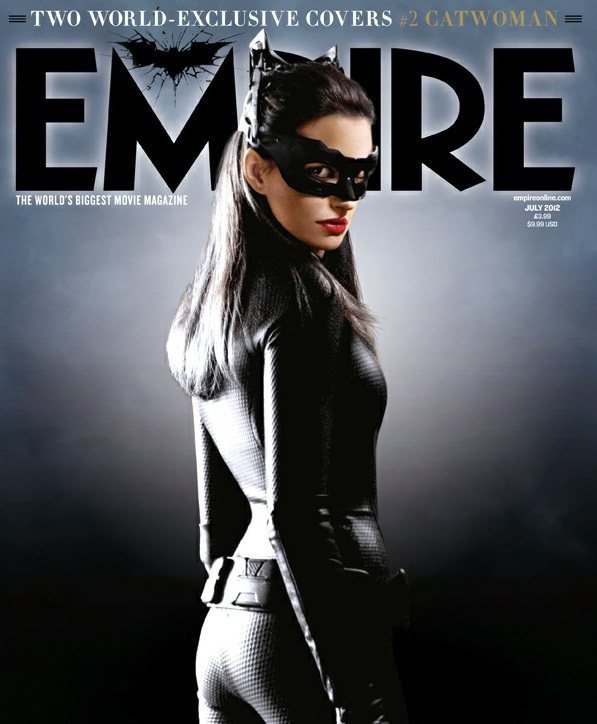 安海瑟薇以貓女造型為英國《帝國雜誌》（Empire Magazine）拍攝封面。圖／擷取自帝國雜誌官網
