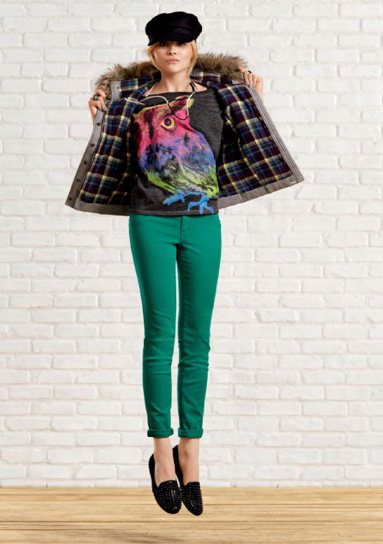 美國青少年品牌Aeropostale看上Chloe Moretz的時尚號召力，邀請她成為品牌首位代言人。圖／達志影像