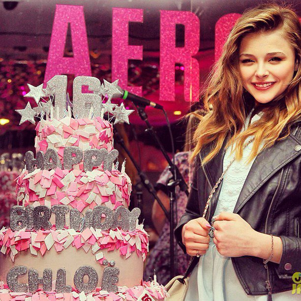 2/10是Chloe的16歲生日，她所代言的品牌Aéropostale也順道特她大肆舉辦了一個生日party，和粉絲同歡。圖；文／美麗佳人提供