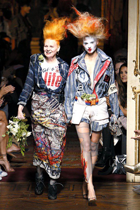 英國龐克教母Vivienne Westwood不欣賞美國第一夫人蜜雪兒的時尚品味。圖／達志影像