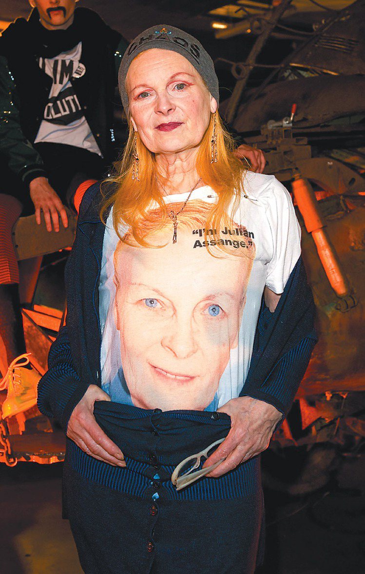 外表叛逆龐克的Vivienne Westwood，其實內心溫柔體貼，像個叨叨絮絮的英國老太太。圖／達志影像