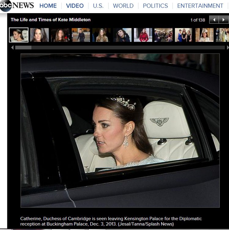 英國劍橋公爵夫人凱特密道頓（Kate Middleton）日前花費984美元（約台幣29,107元）剪了個新髮型。圖／擷取自abcnews.go.com