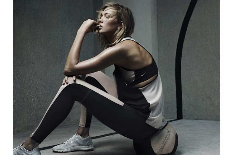 超模 Karlie Kloss平常就很愛跑健身房鍛鍊身體。圖／擷自nymag.com