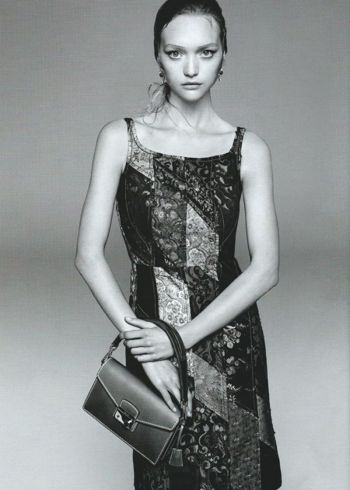 Gemma Ward 再度攜手 PRADA 帶給大家驚喜－－成為品牌 2015 春季廣告代言人！圖／擷自fashionista