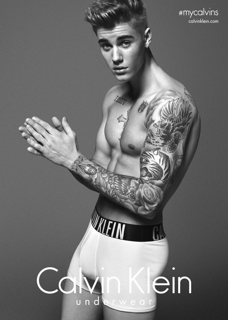 Calvin Klein Underwear 2015年春季廣告。圖／Calvin Klein提供