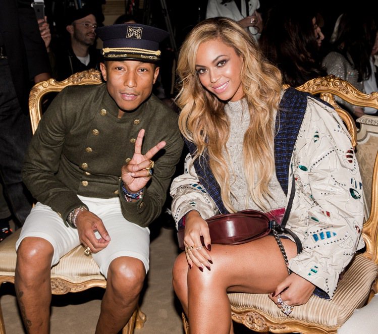 Pharrell Williams、Beyonce。圖／CHANEL提供