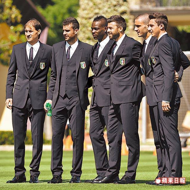 亞曼尼為義大利國家代表隊設計制服。圖／亞曼尼提供