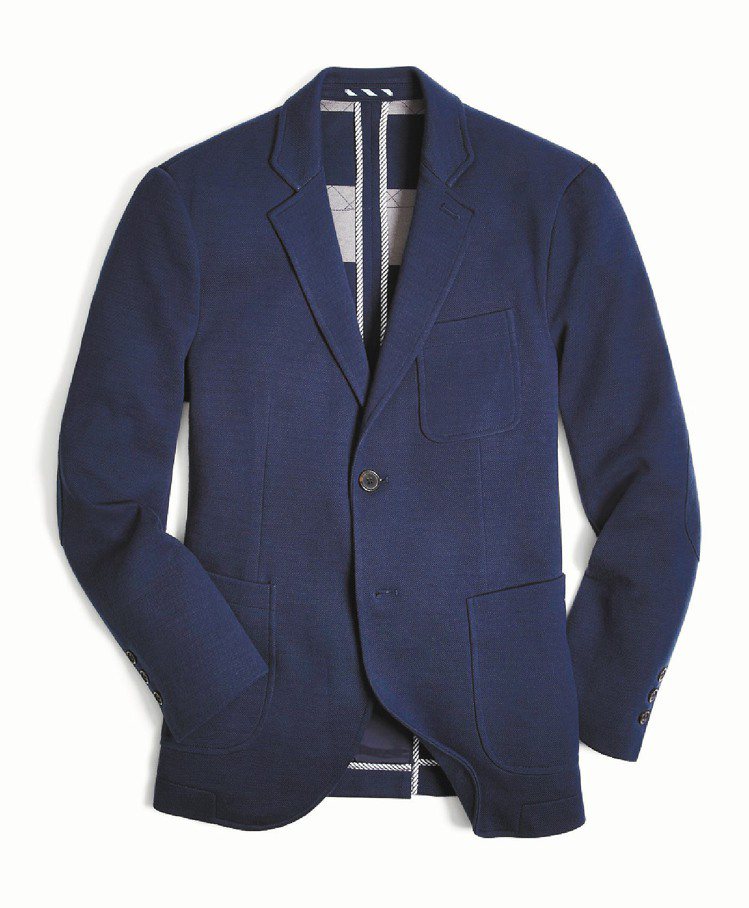 Brooks Brothers海軍藍獵裝外套，19,800元。圖╱迪生提供
