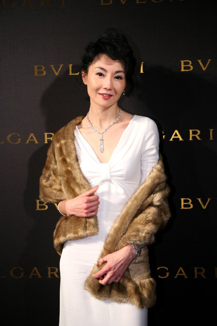 2012，張曼玉出席寶格麗於上海舉辦的125年義大利經典設計藝術展。圖／BVLGARI提供