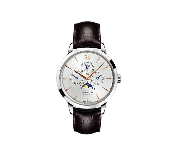 萬寶龍 Meisterstück Heritage 系列萬年曆腕錶，NT1,500。圖／萬寶龍提供