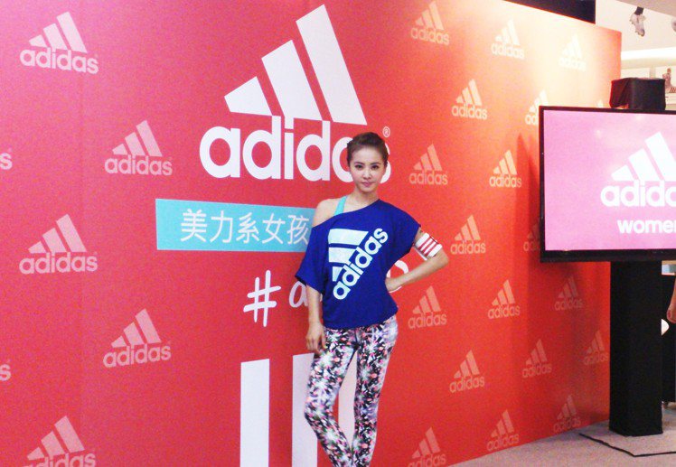 adidas 日前推出秋冬女性健身訓練系列，加封Jolin 蔡依林為「#adigirls 美力系女孩」隊長，與全台首批女子隊員們一起提倡「美力」。圖／記者陳于婷攝影