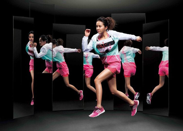 蔡依林是adidas廣告代言人，廣告充滿動感活力。圖／adidas提供