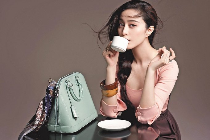 范冰冰是第一位登上LV廣告的中國女星。圖／LV提供