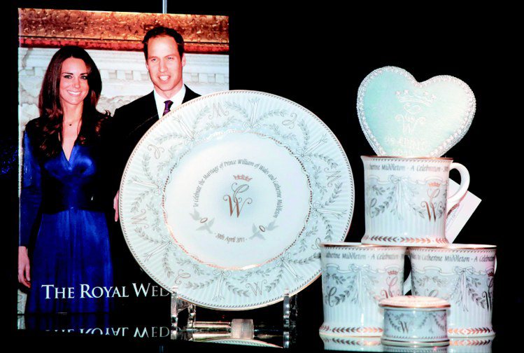 真正隸屬英國皇室的Royal Collection瓷器，推出威廉王子婚宴紀念瓷。...