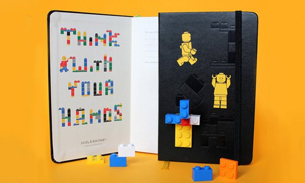 限量版的LEGO筆記本。圖／Wow!La Vie