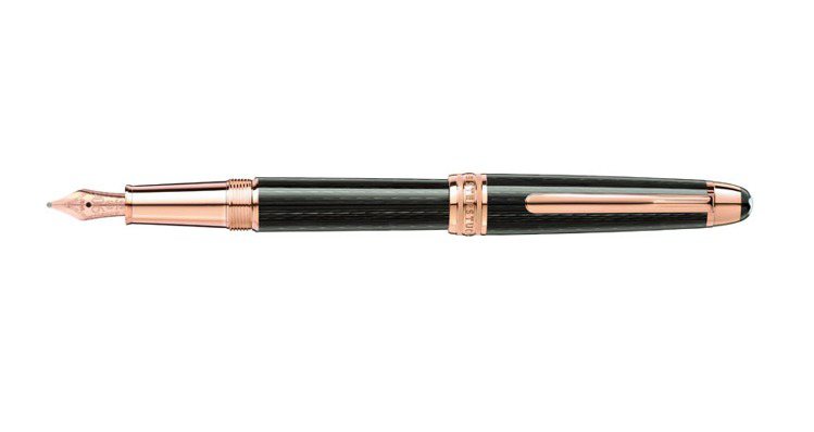 萬寶龍Meisterstuck大師傑作90週年紀念系列特別款鋼筆，49,400元。圖/萬寶龍提供