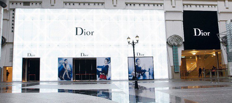Dior在101的旗艦店。 圖／Dior提供