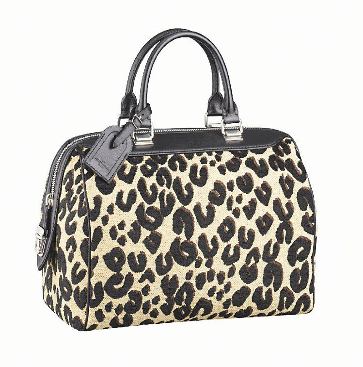 LV秋冬Leopard Speedy 30豹紋手提包，9萬元。圖／LV提供