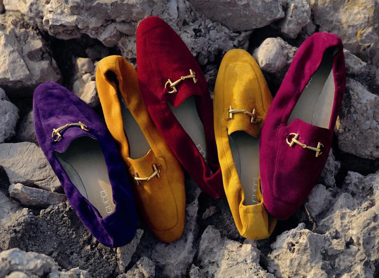 GUCCI的摩卡辛鞋，是上流人士人腳一雙的奢華品。圖／GUCCI提供