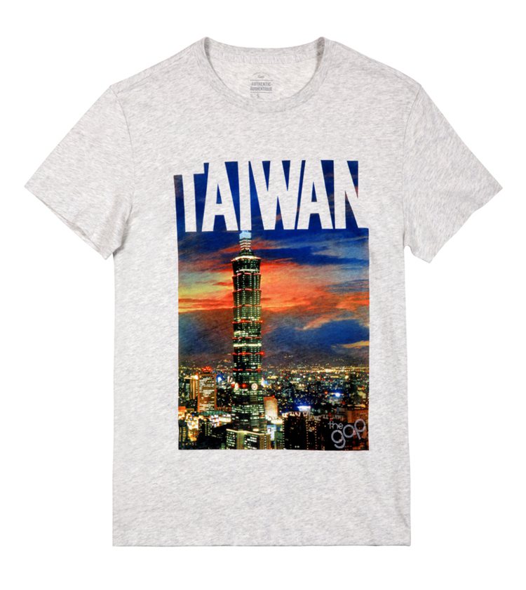 GAP將推台灣獨賣T恤。圖／GAP提供