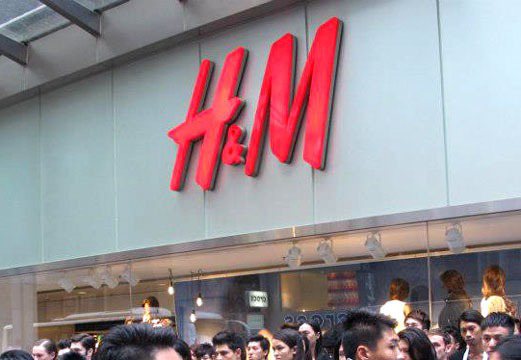 H&M 將在今年秋天擴展鞋子系列，引起不少關注。記者吳曉涵／攝影