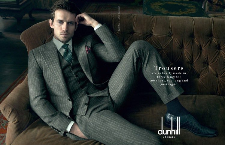 英倫經典男性時尚品牌 dunhill 2014秋冬廣告曝光。圖／dunhill提供