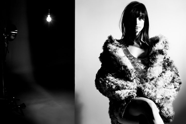 史黛西馬汀在美國時尚攝影大師 Steven Meisel 的鏡頭下，顯現出濃濃神...